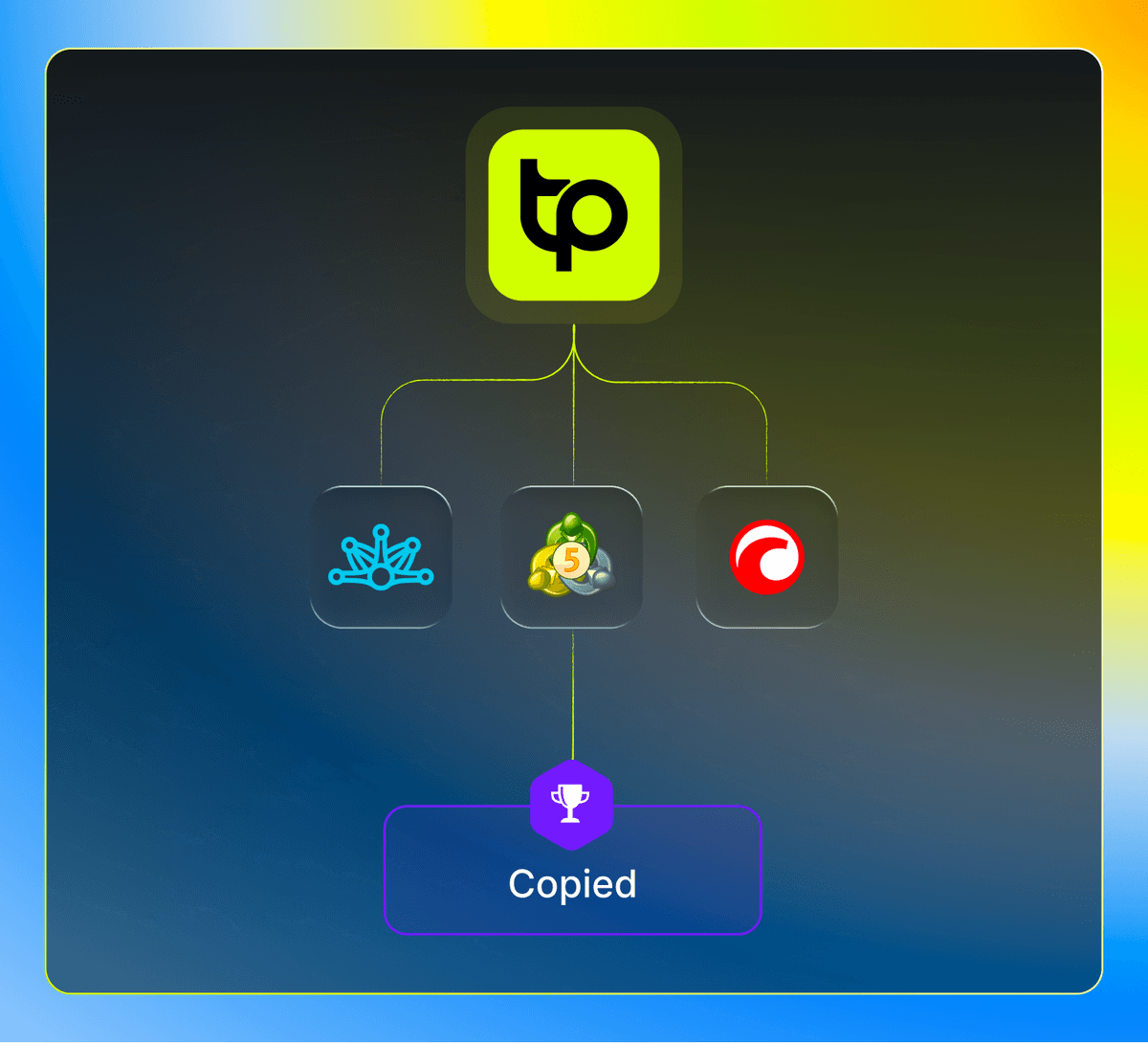 TraderPilot cross-platform trade copier dashboard on mobile