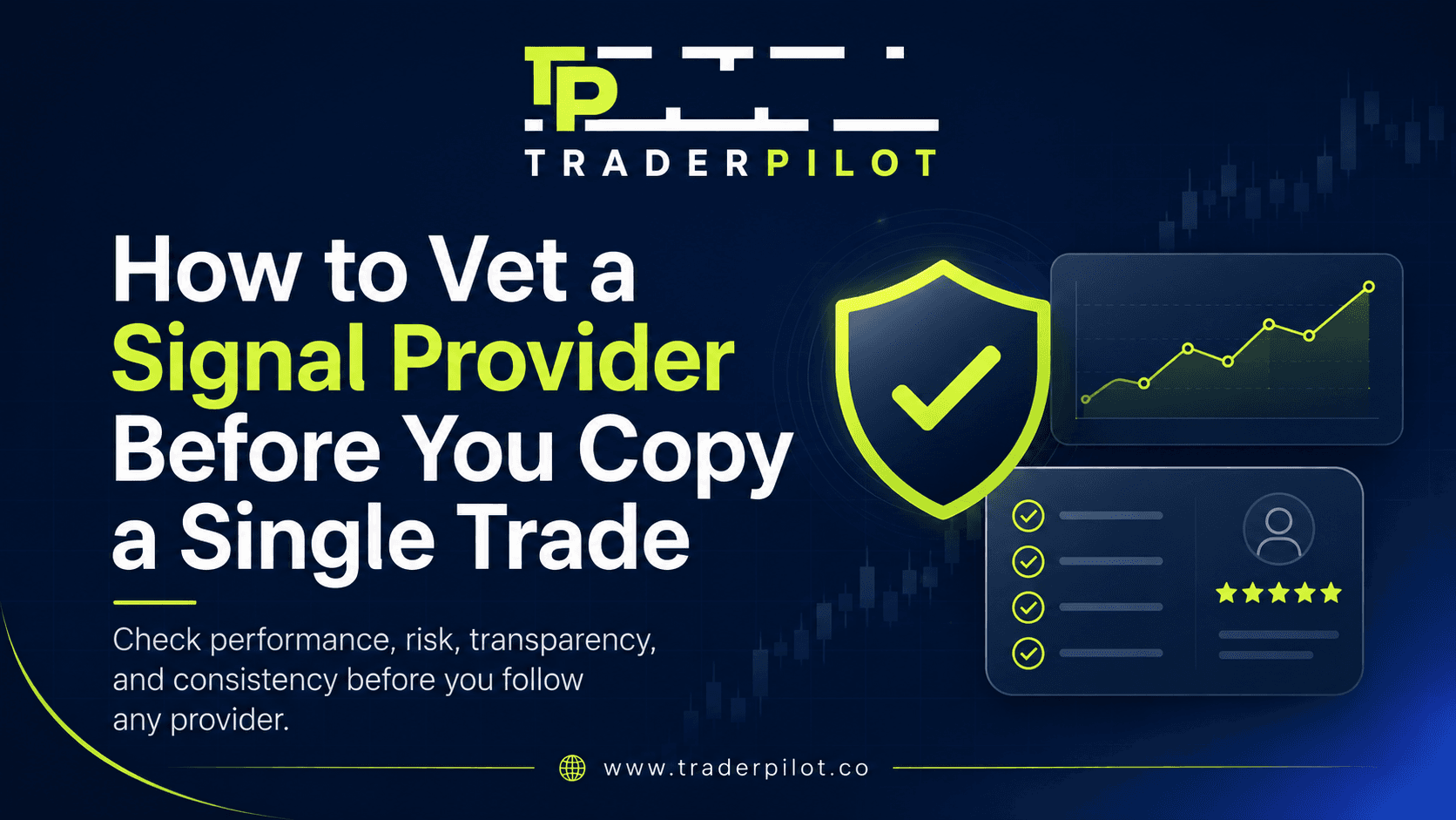 How to Vet a Forex Signal Provider Before You Copy